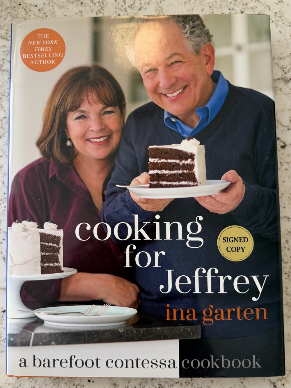 Barefoot Contessa Cooking for Jeffrey by Ina Garten - Hardcover